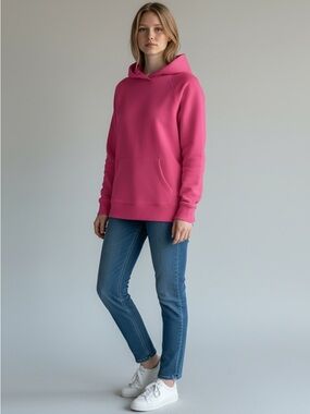Amazon Essentials Hot Pink Women's Pullover Hoodie